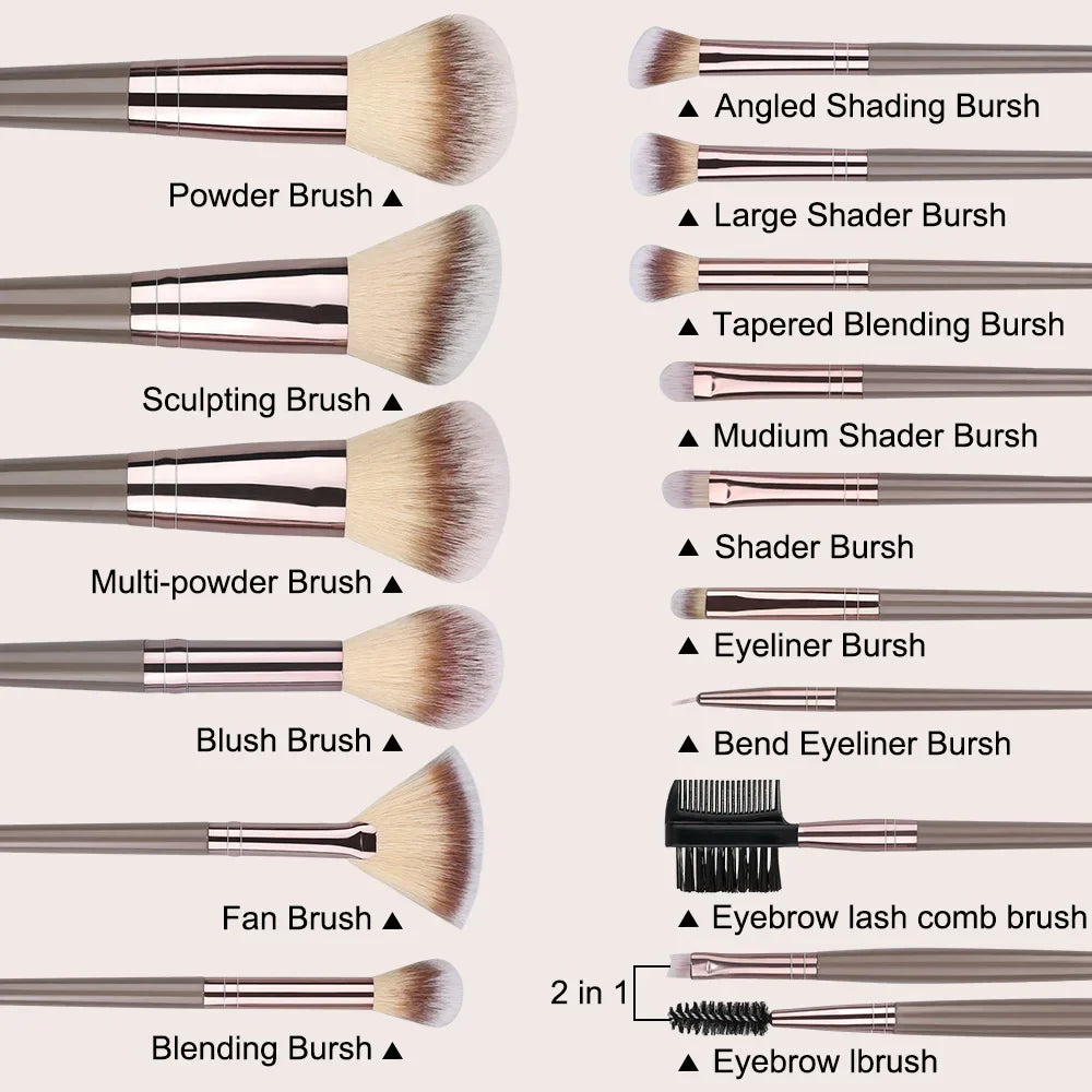 Makeup Brush Set Professional Super soft detail Blush highlighter