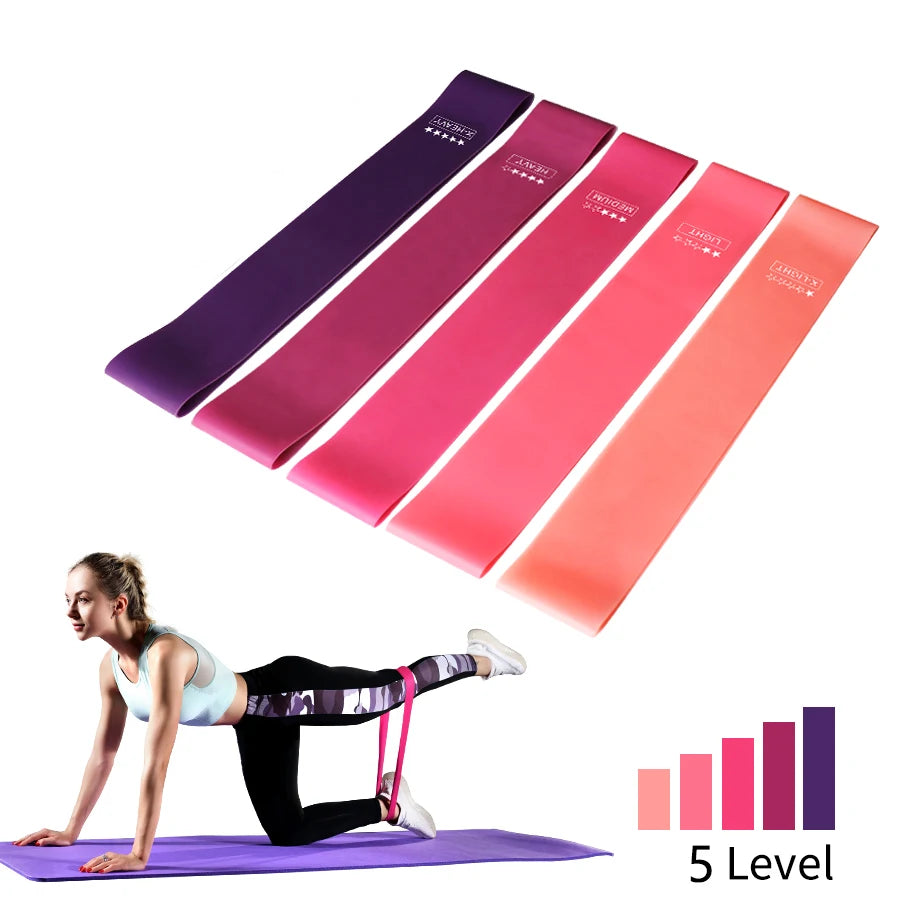 Resistance Bands Yoga Sport Exercise Rubber Bands